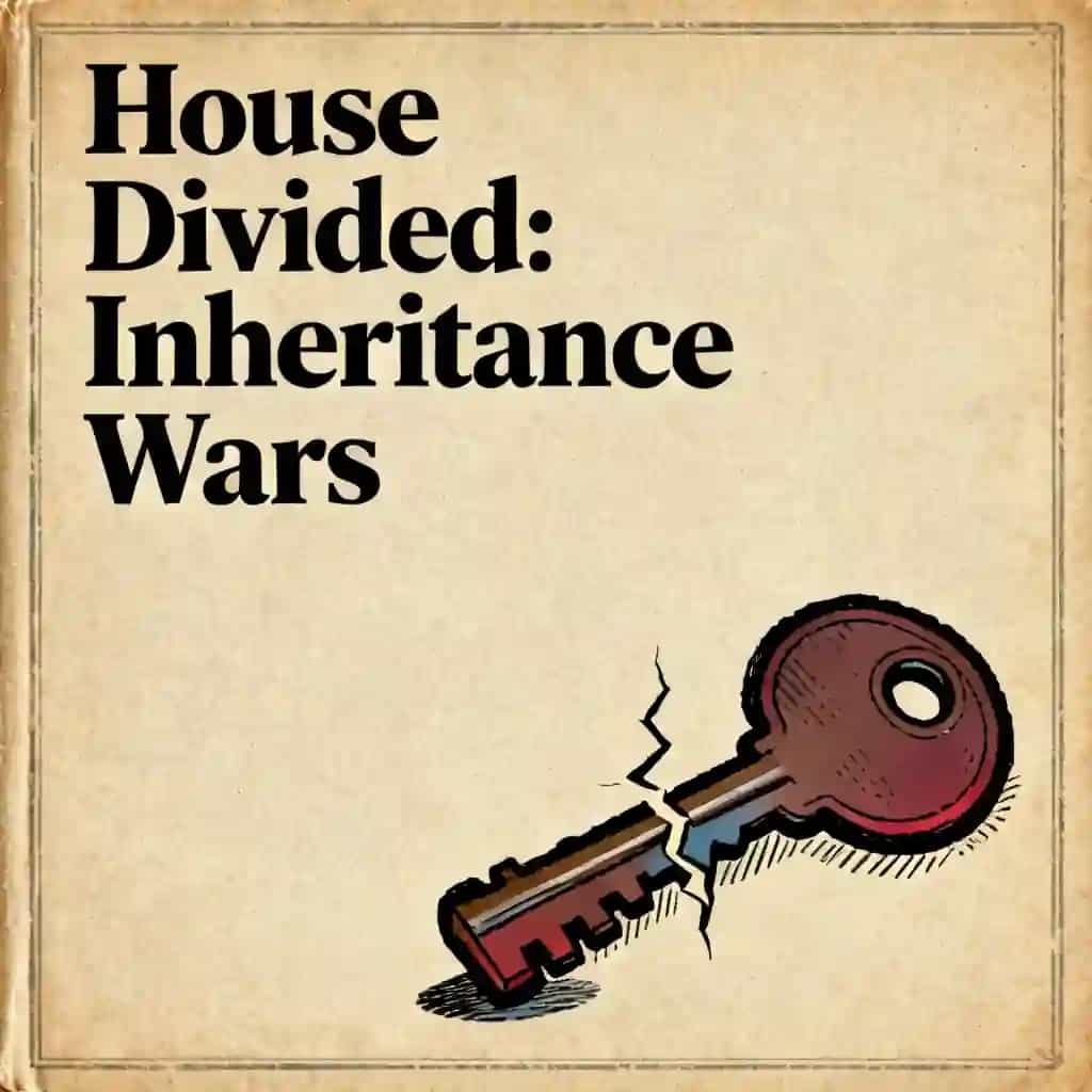 Sibling aggression and family property battles 책 표지
