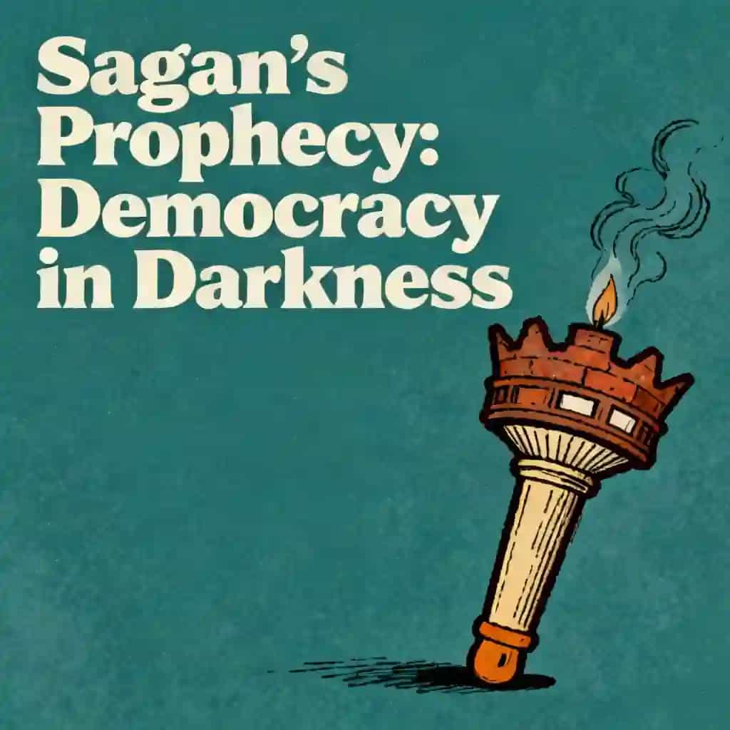 Portada del libro Sagan's Prophecy: Democracy in Darkness