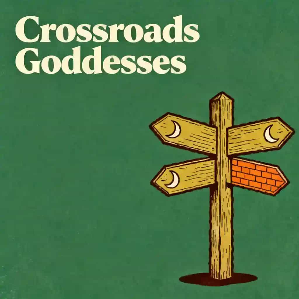 Couverture du livre Goddesses of the Crossroads
