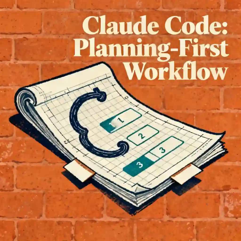 Couverture du livre Claude Code: The Planning-First Workflow
