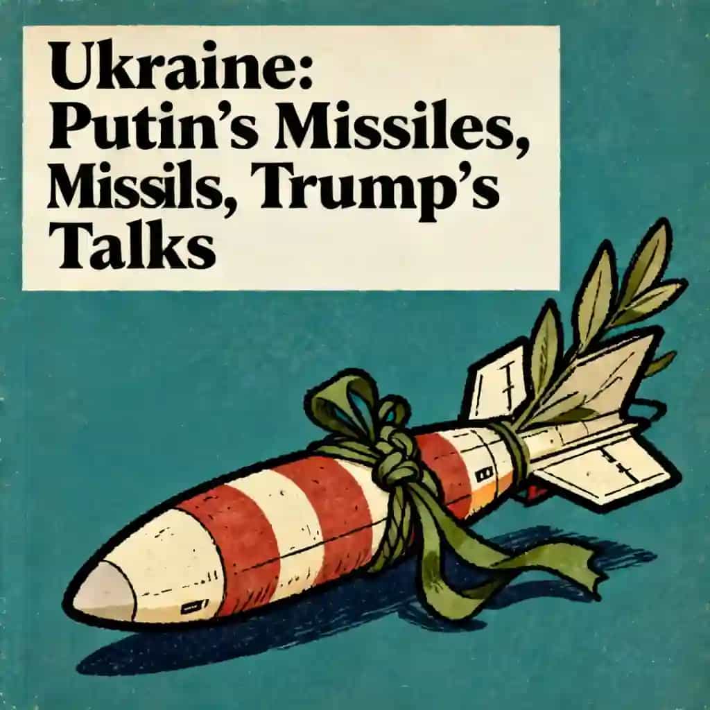 Portada del libro Ukraine War: Putin's Christmas Missiles Meet Trump's Peace Talks