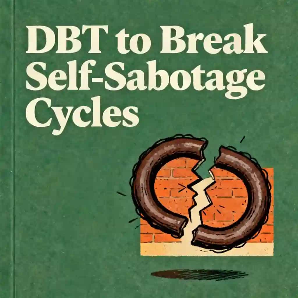 Breaking the Cycle: Overcoming Self-Sabotage With DBT の書籍表紙