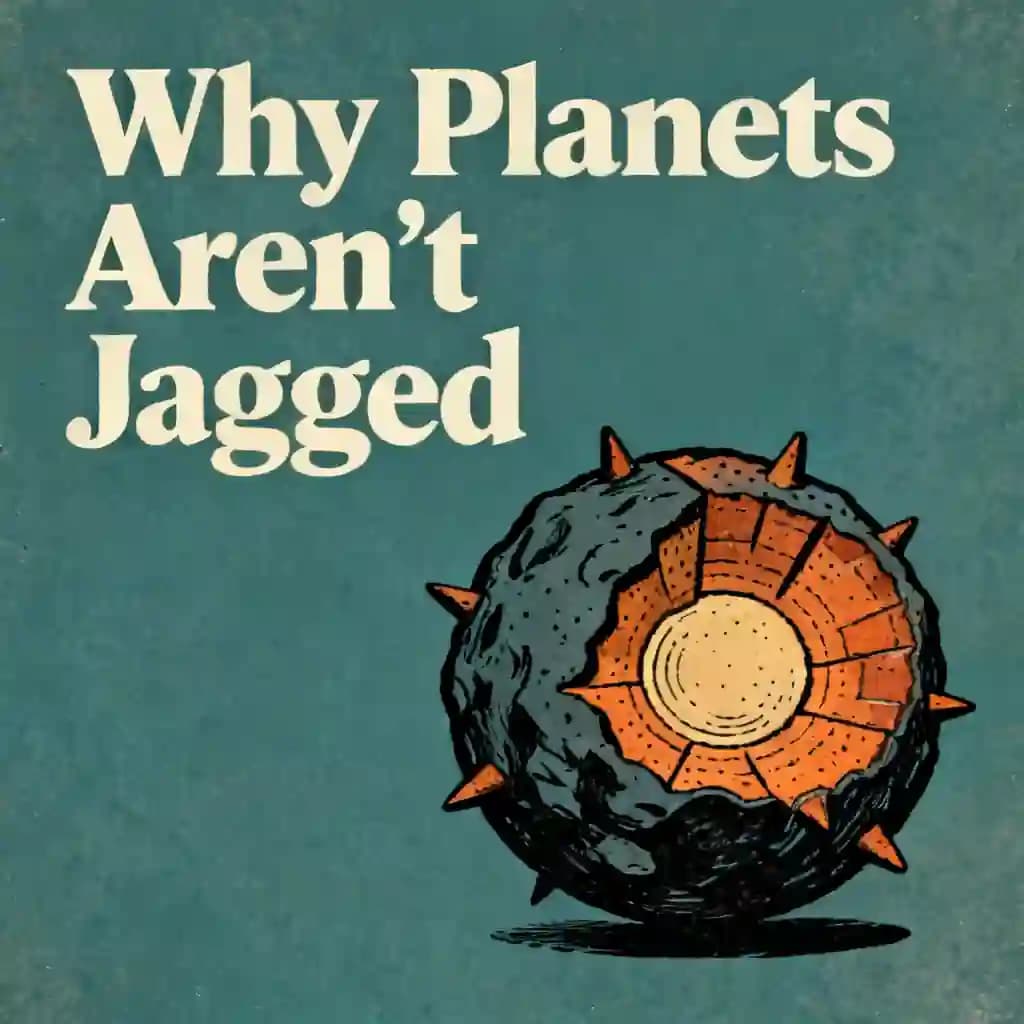 Why Are Planets and Moons Round? Gravity and Spherical Shapes