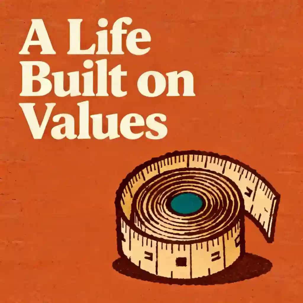 Copertina del libro Finding your core values for a life that fits