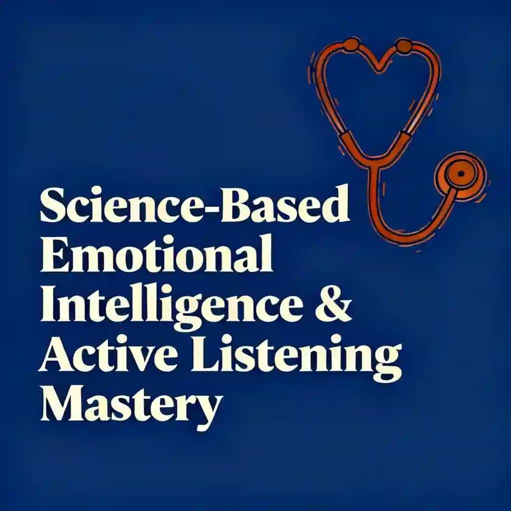 Science-Based Emotional Intelligence & Active Listening Mastery book cover