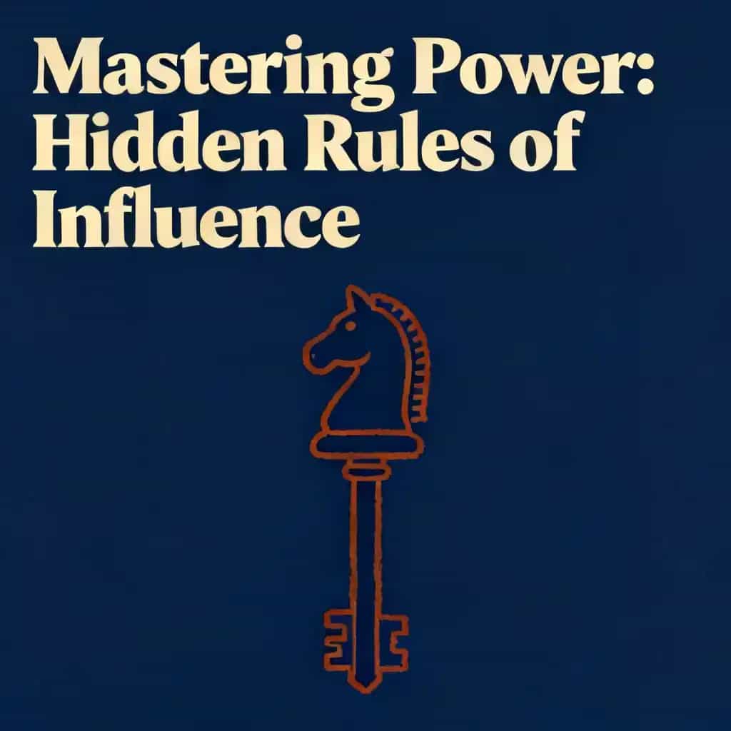 Capa do livro Mastering Power: The Hidden Rules of Influence