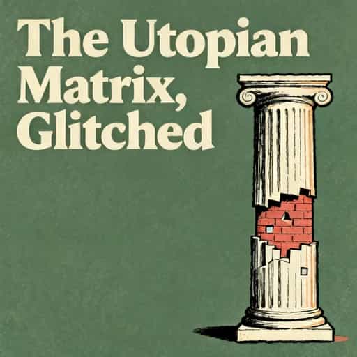 The Glitch in the Utopian Matrix の書籍表紙