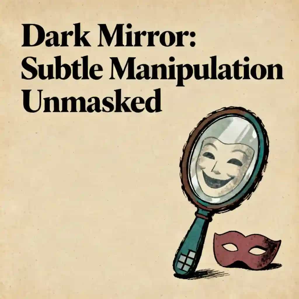 Обложка книги The Dark Mirror: Unmasking Subtle Manipulation