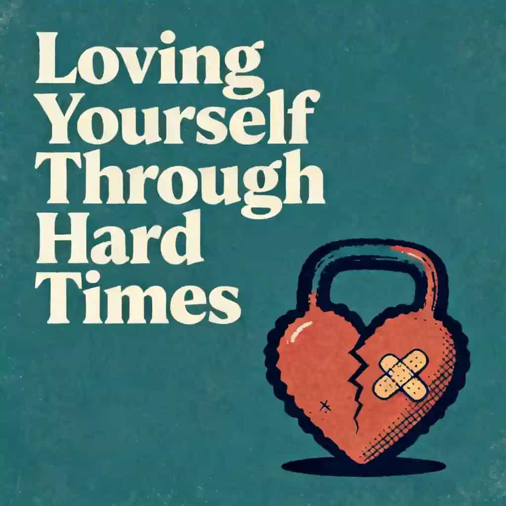 Self-love is harder when you're struggling 책 표지