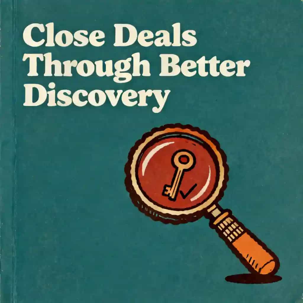 Portada del libro Closing the sale starts with better discovery