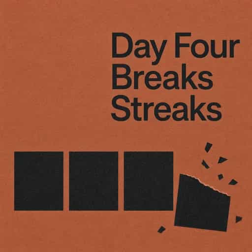Copertina del libro Why Every Streak Dies on Day Four