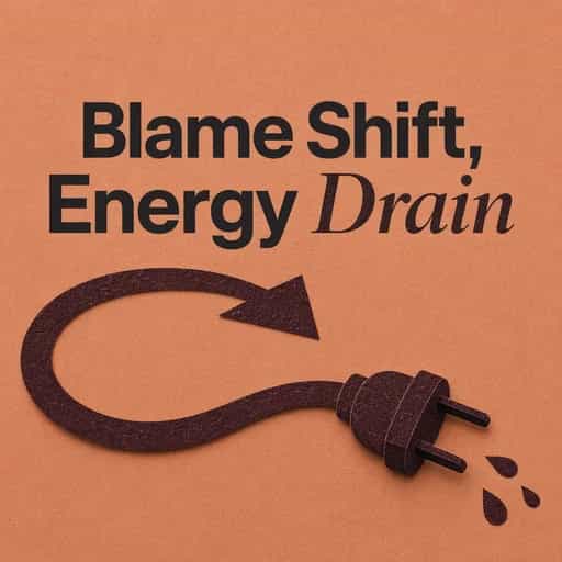 The Energy Drain: Why Your Son Flips the Blame book cover