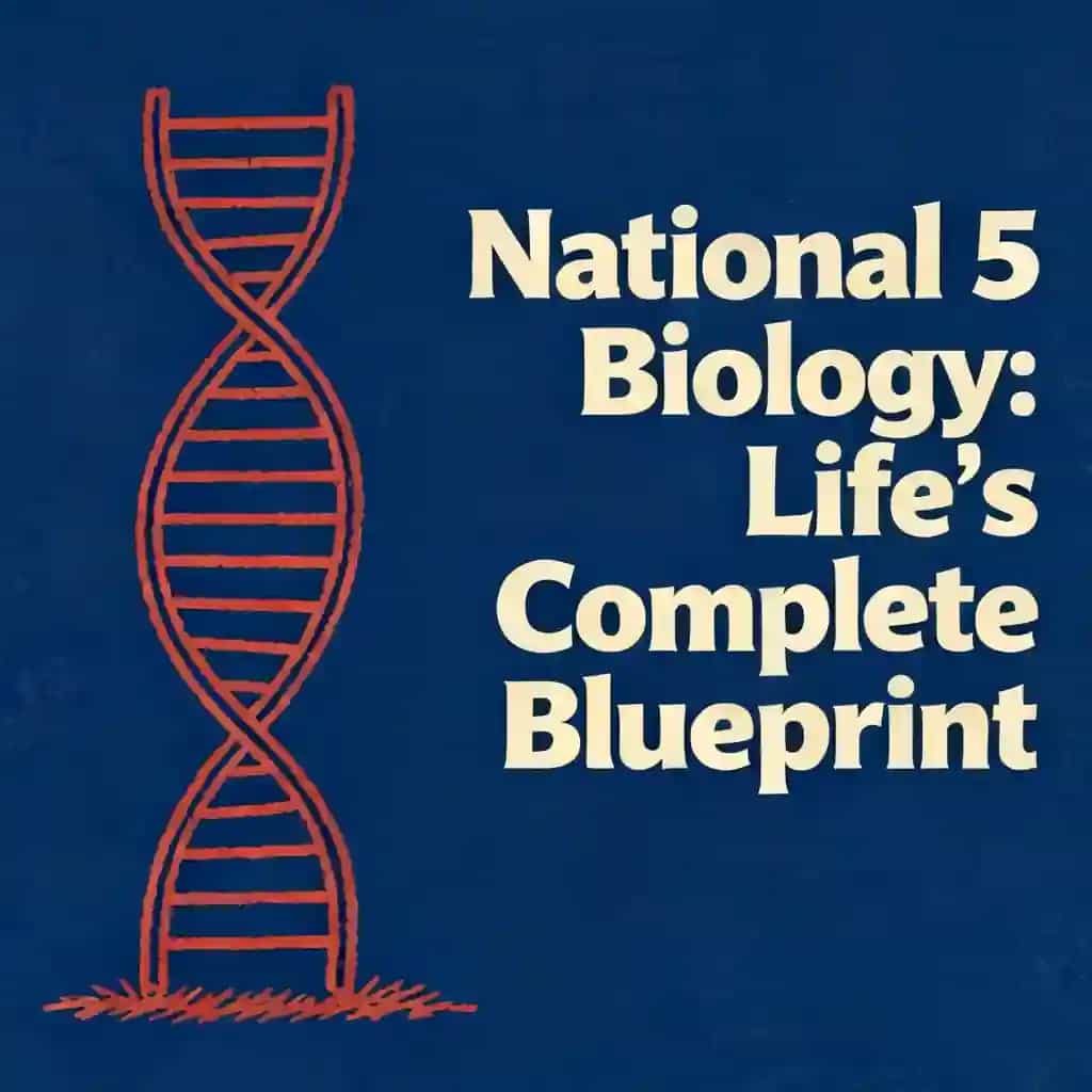 National 5 Biology: Life's Complete Blueprint 책 표지