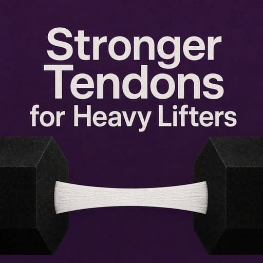Tendon Strength for the Heavy Lifter: Closing the 0.10-Second Gap