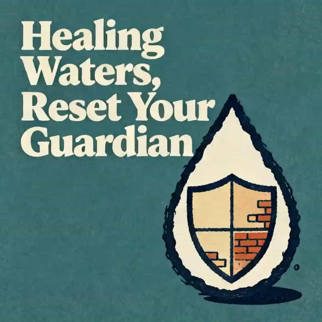 Healing Waters: Resetting Your Inner Guardian の書籍表紙