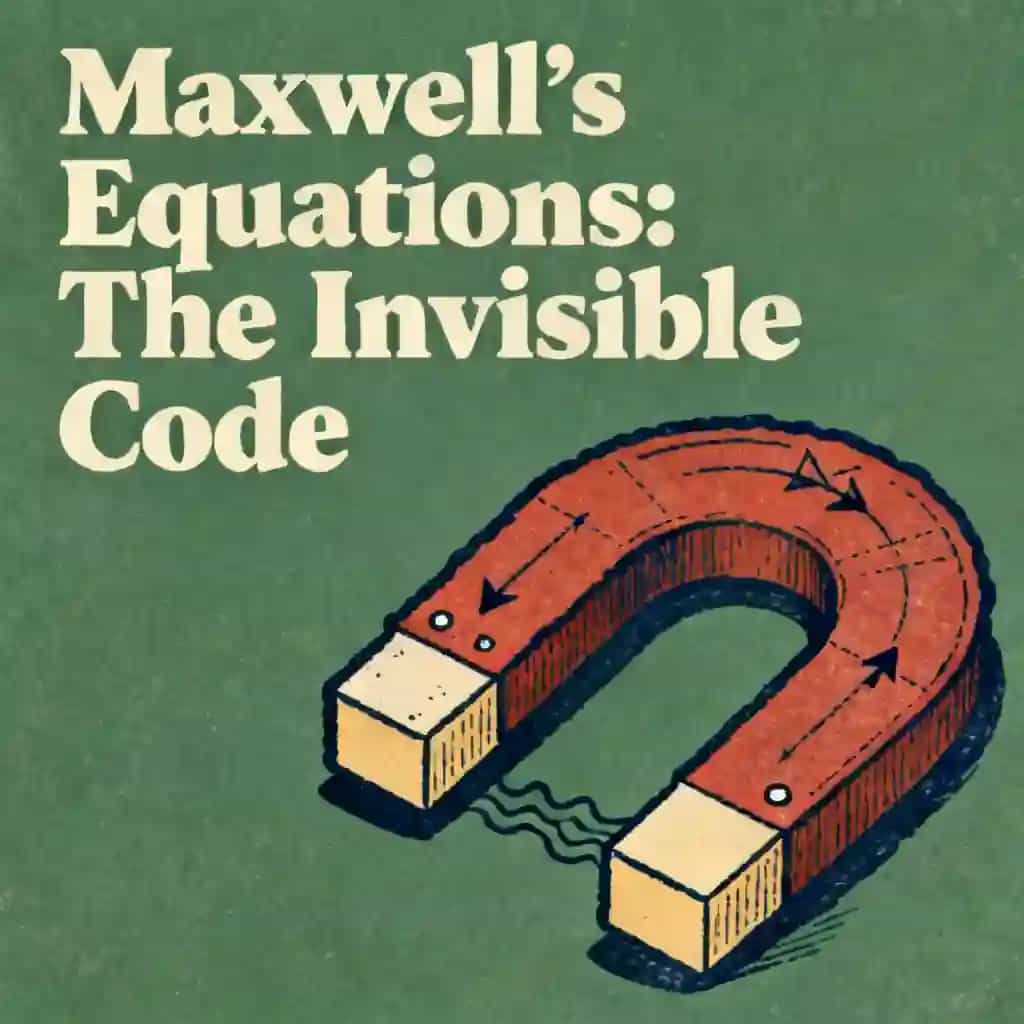 Обложка книги Maxwell’s Equations: The Universe’s Invisible Code