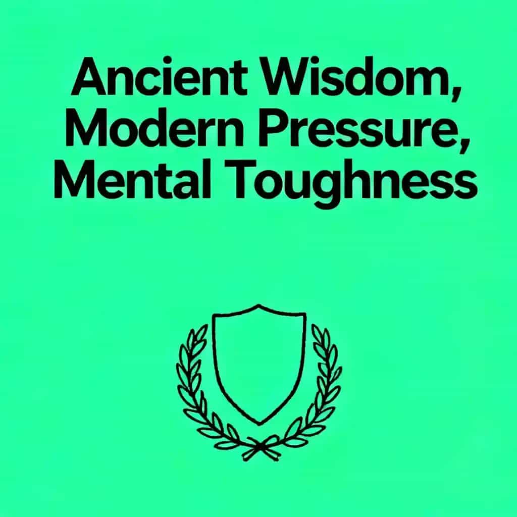 Ancient Wisdom Meets Modern Pressure for Mental Toughness book cover