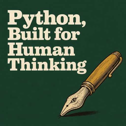 Portada del libro Python: The Language Built for Humans