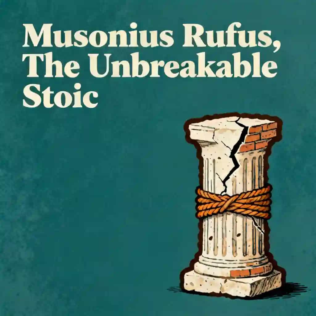 Musonius Rufus: The Unbreakable Stoic book cover