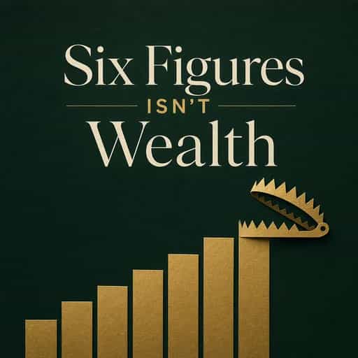 Buchcover von The High-Earner Trap: Why Six Figures Isn't Wealth