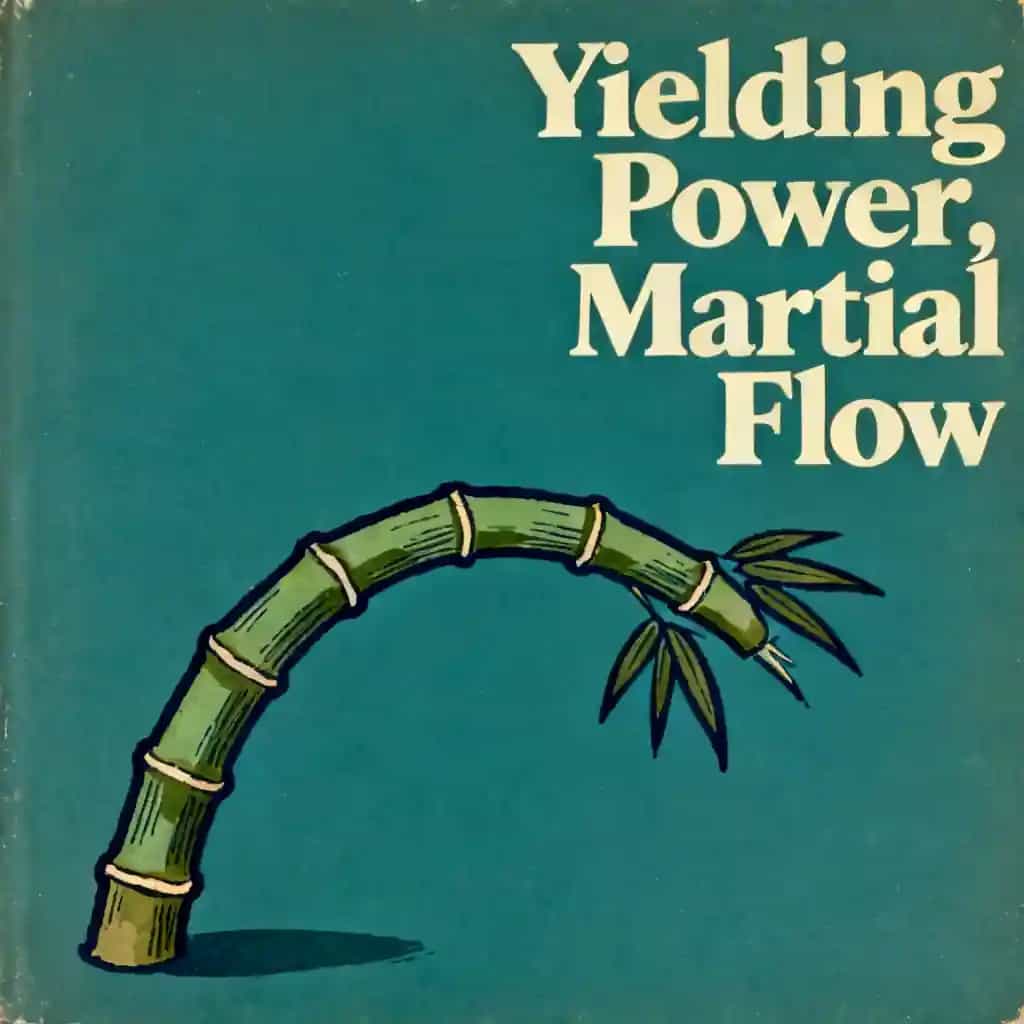 Copertina del libro Martial arts fluidity and the power of yielding