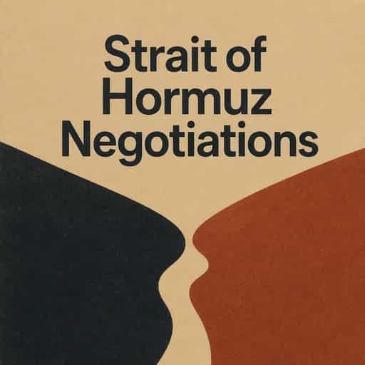 Negotiation in the Strait of Hormuz 책 표지