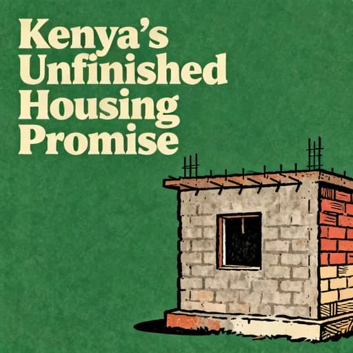 Kenya’s Unfinished Housing Dream: Nairobi Property Ownership History