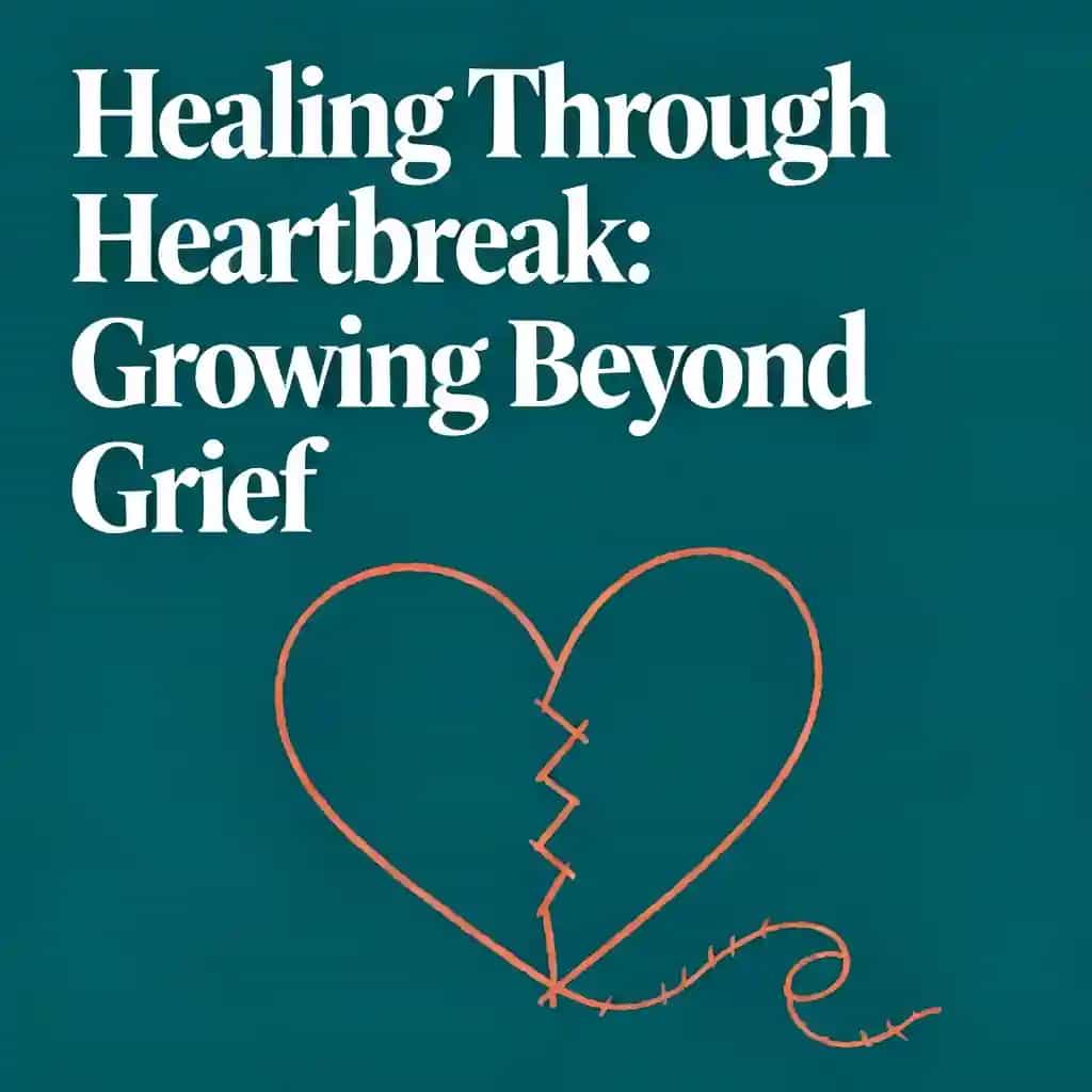 Portada del libro Healing Through Heartbreak: Growing Beyond Grief
