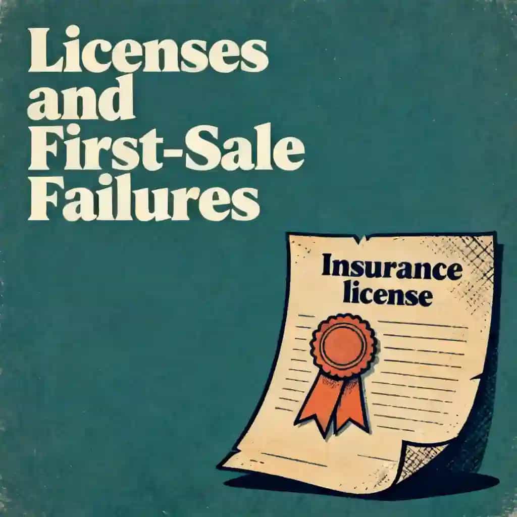 Insurance agent licensing and why most new sales fail 책 표지