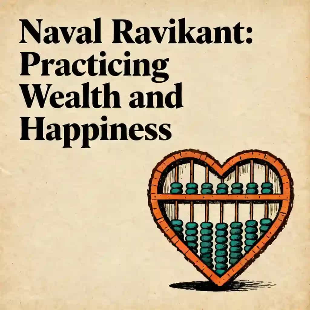 Naval Ravikant: Wealth and Happiness as Skills book cover