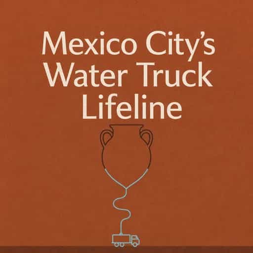 Capa do livro Mexico City: The Water Truck Lifeline