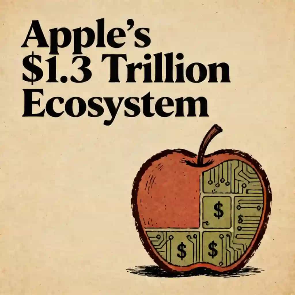 Обложка книги The Apple Ecosystem: A $1.3 Trillion Economy