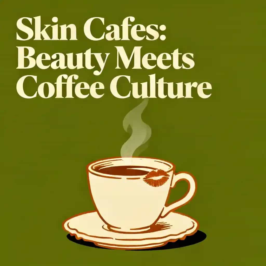 Copertina del libro Skin Cafes: Beauty Meets Coffee Culture Revolution