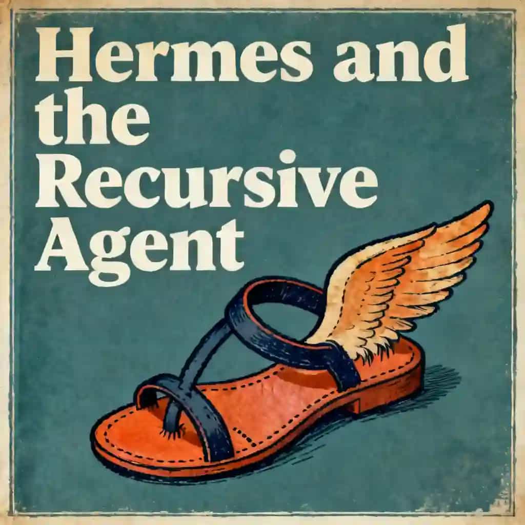 Hermes and the Recursive Agent book cover