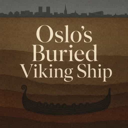 The Viking Ship Beneath Oslo の書籍表紙
