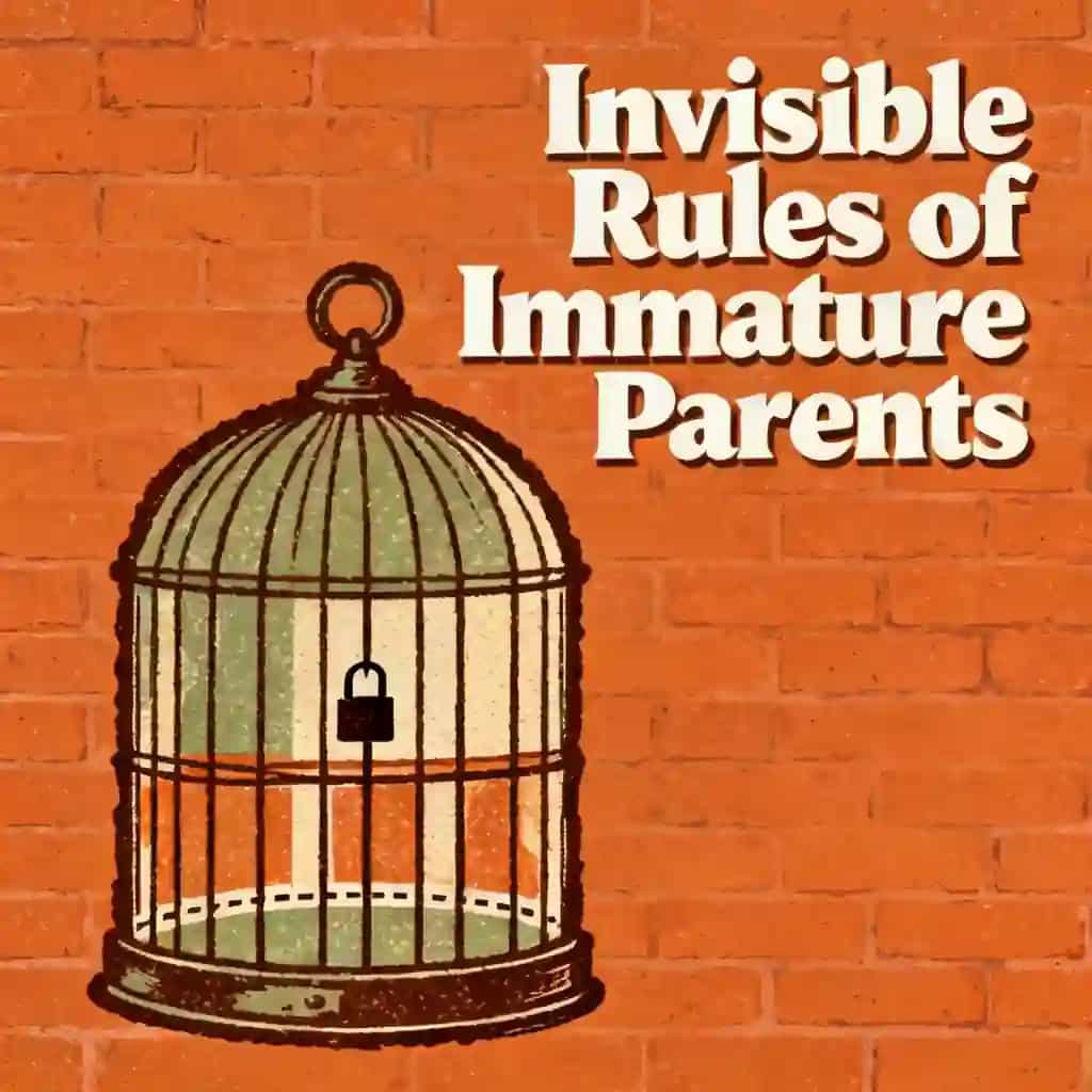 Emotionally Immature Parents: The Invisible Rules 책 표지