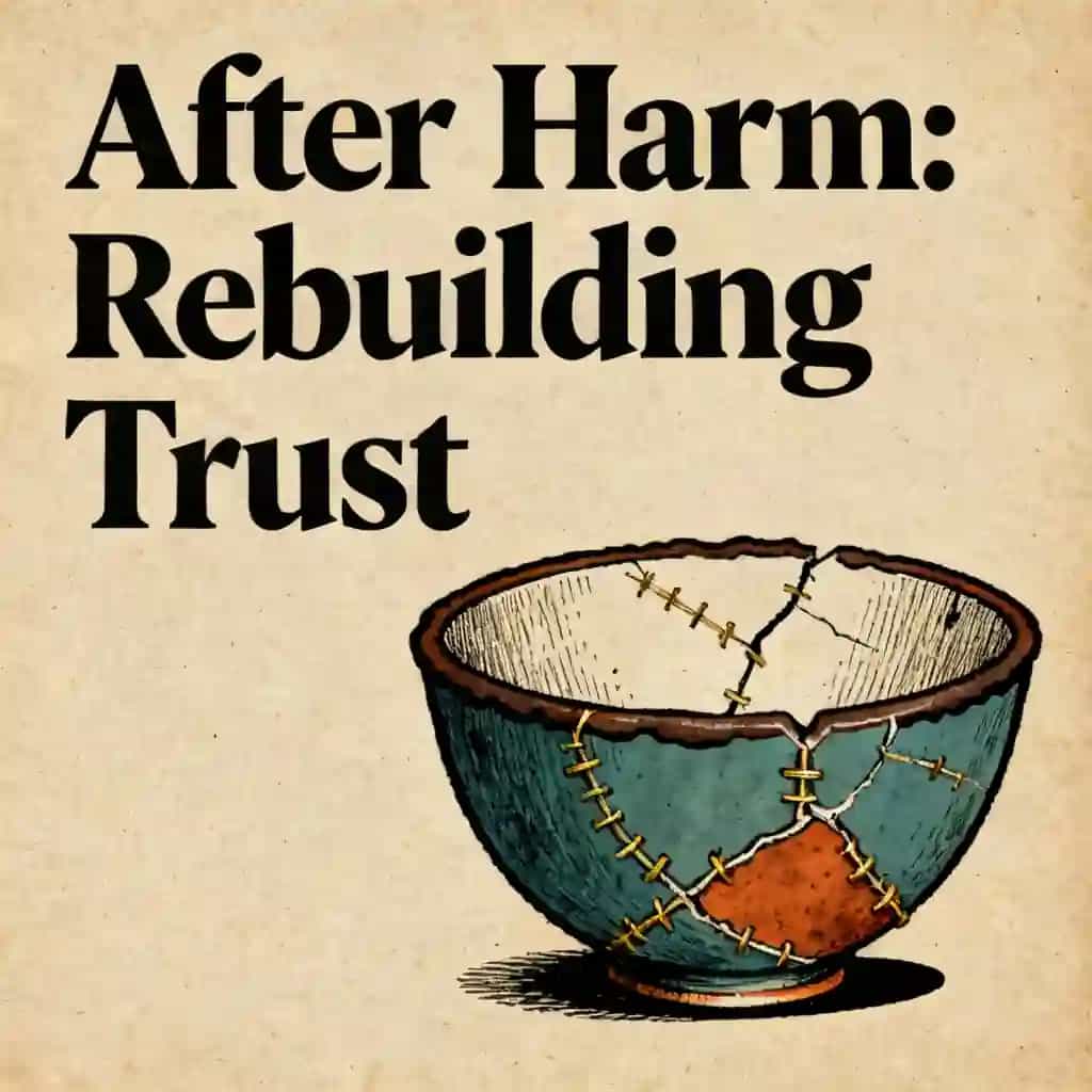 Rebuilding Trust After Causing Harm book cover