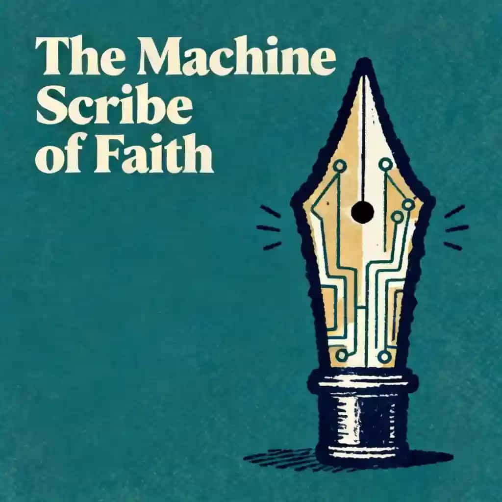 Buchcover von AI-Powered Faith Writing