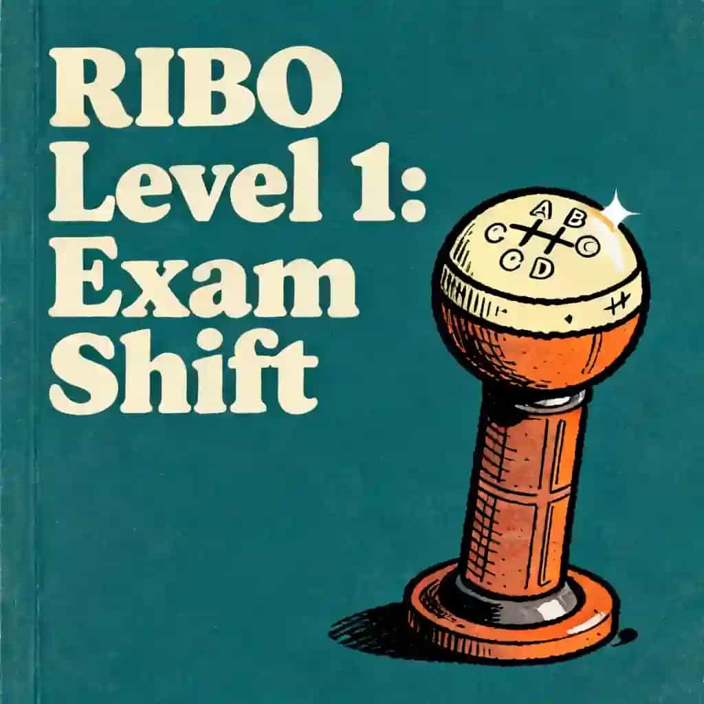 The RIBO Level 1 Exam Shift 책 표지
