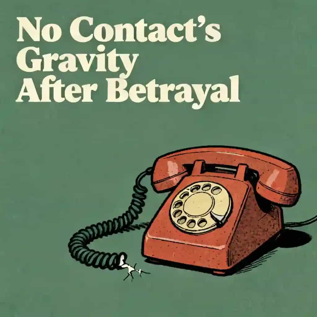 Portada del libro No Contact After Betrayal: Why It’s So Hard to Stay Away