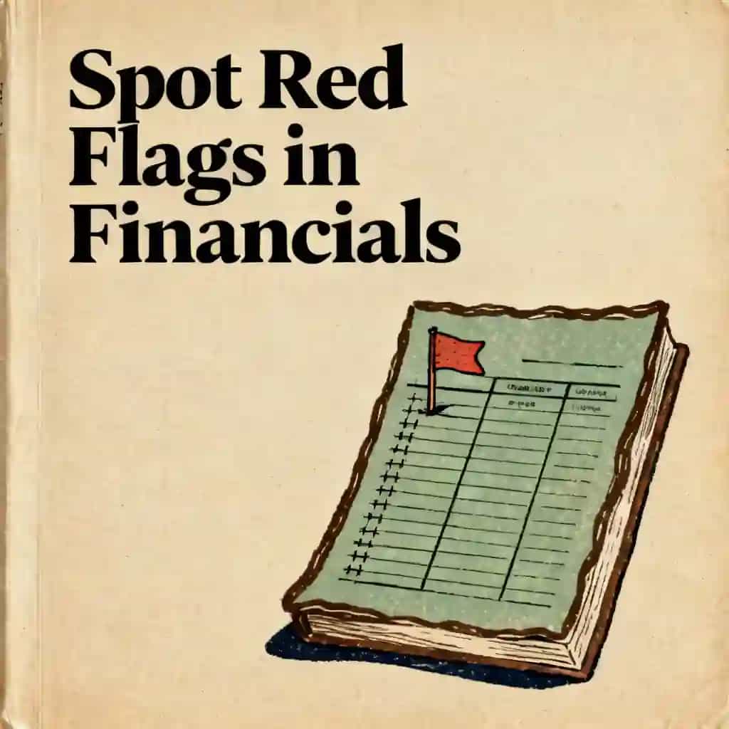Обложка книги Read financial statements to spot business red flags