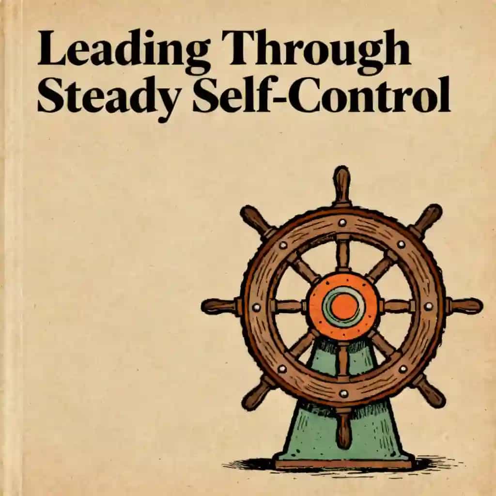 Leadership skills and the power of self-control 书籍封面