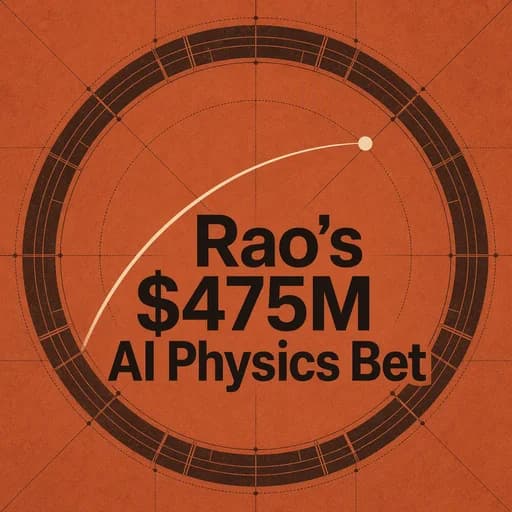 Naveen Rao’s $475M Bet on AI Physics and Unconventional AI
