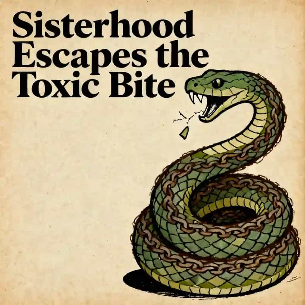 Couverture du livre Sisterhood and Survival: Breaking Free from Toxic Venom