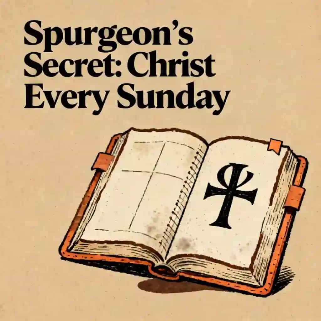 Spurgeon's Secret: Christ-Centered Preaching Every Sunday 책 표지