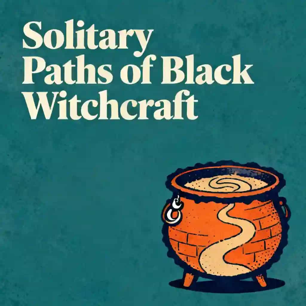 Buchcover von Black witches and the path of solitary magic