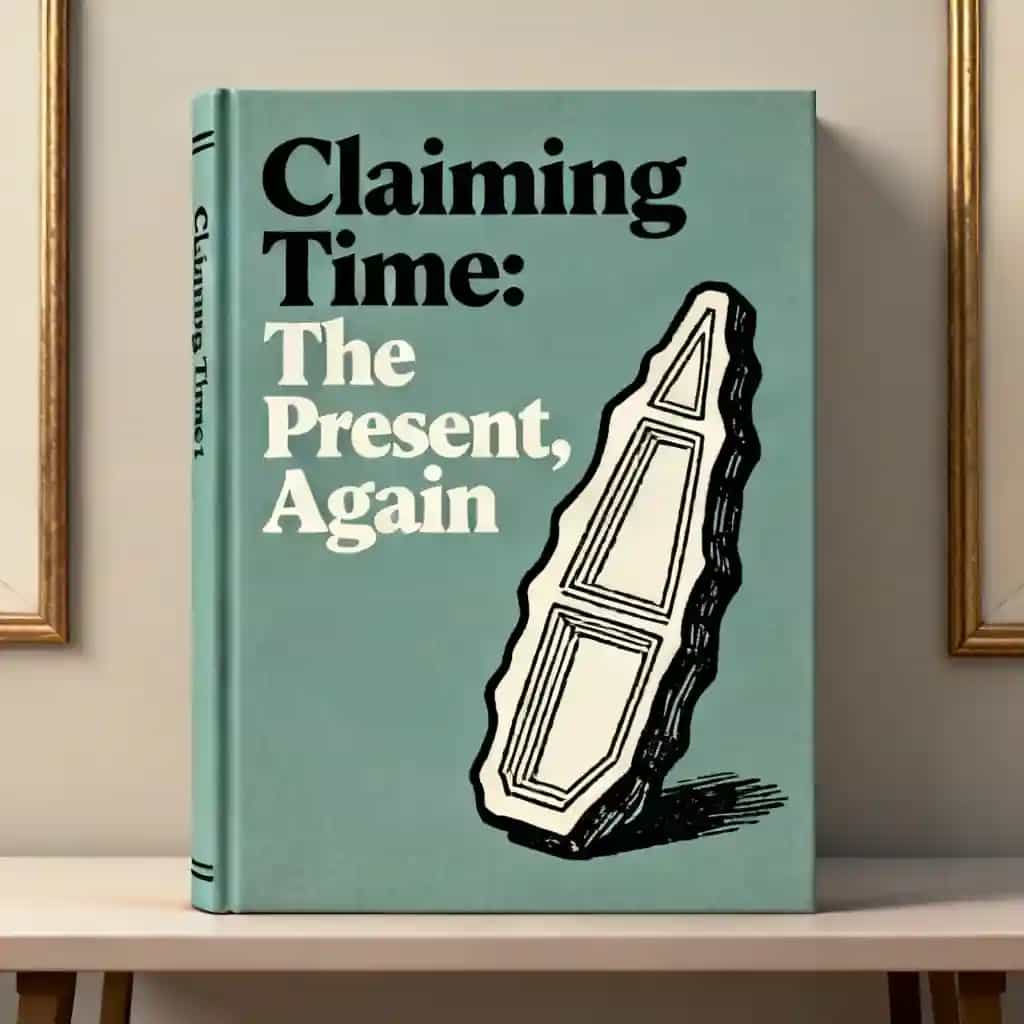 Copertina del libro Reclaiming the Present Moment