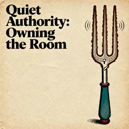 Buchcover von Owning the Room: The Science of Quiet Authority