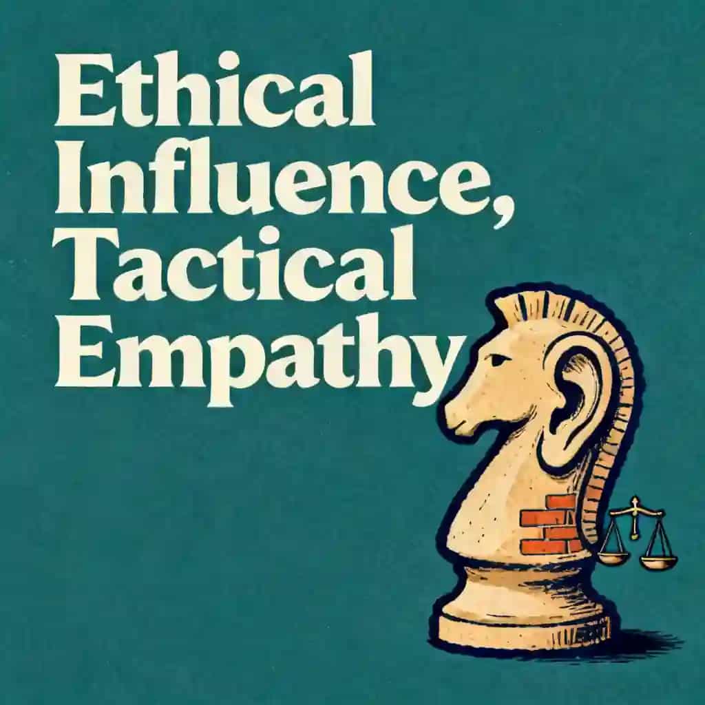 Ethical Influence and Tactical Empathy 책 표지