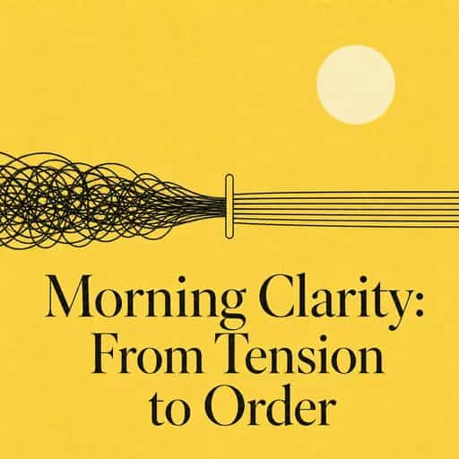 Portada del libro Morning Clarity: From Tension to Order